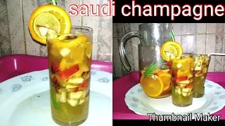 Saudi champagne/famous saudi Arabian drink/saudi champion recipe/recipe no 46
