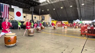 横田サムライ太鼓×陣馬太鼓【勇み駒】横田基地友好祭