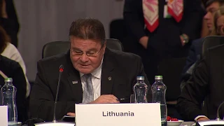 #OSCEMC19 First Plenary Session: Lithuania