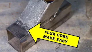 Gasless Flux Core Welding Basics for Beginners