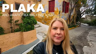 Walking Tour of Plaka and Anafiotika in Athens | Greece Travel