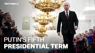 Russian President Vladimir Putin begins his fifth term