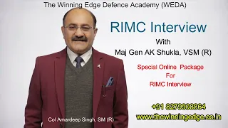 RIMC Interview Coaching | RIMC Interview Preparation 2022 | RIMC Interview