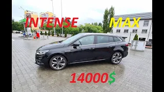 Full led, Intens, дистроник, мёртвые зоны! Renault Megane 4 2017 год. 1,5 дизель 110л.с.  14000$