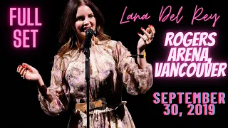 Lana Del Rey - Rogers Arena, Vancouver, Canada | September 30, 2019 (FULL AUDIO CONCERT)