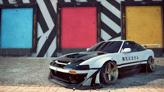 Need for Speed Heat Gameplay - 1200HP NISSAN 180SX TYPE X ROCKET BUNNY  | Max Build 400+