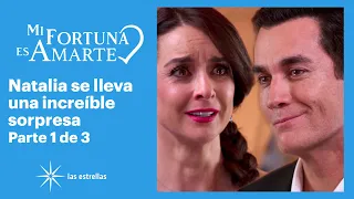Mi fortuna es amarte 1/3: Vicente sorprende a Natalia al confesar que no se casó con Olga | C-87