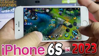 League of Legends: Wild Rift Game Test on iPhone 6S in 2023???
