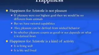 Aristotle's Ethics 3