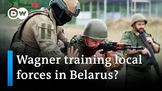 Belarus says Wagner fighters are training its forces | DW News