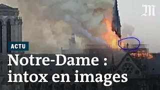 Notre-Dame de Paris : deux images intrigantes pendant l'incendie