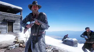 Arthur's Gang vs Micah's Gang + Dutch's Gang vs O'Driscoll Boys | Red Dead Redemption 2 NPC Wars 53