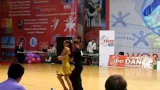 World dance Olympiad 2010. Moscow. Bachata. Logoida Mykola and Gudz Alexsandra .Final