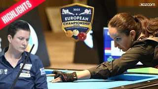 Highlights I KLOMPENHOUWER  vs  DEGENER  3-Cushion Ladies Antalya