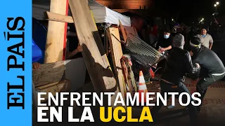 EE UU | UCLA vive enfrentamientos en protesta propalestina | EL PAÍS