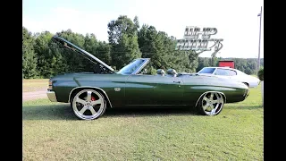 WhipAddict: 71' & 72" Chevrolet Chevelle SS Convertibles on Forgiato Wheels, LS3 Motors. Wet Paint