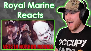 Royal Marine Reacts To MBest11x - If Veterans Were In Horror Movies 2