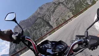 Passo dello Stelvio / Stelvio Pass by Honda CB 125 F (Pure „Sound") Downhill