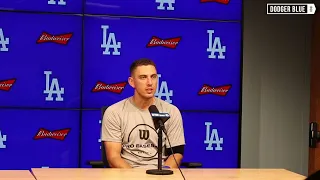 Dodgers postgame: Austin Barnes explains comfort level with backup catcher role