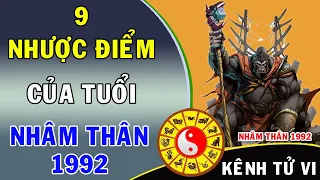 9 Nhược điểm trong vận mệnh của người Nhâm Thân 1992