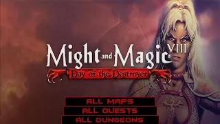 Might and Magic VIII: Day of the Destroyer | 100% Full Game | Longplay Walkthrough No Commentary