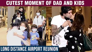 Sunny Leone & Daniel Weber Emotional Reunion At Airport, Dad's Cutest Moment With Kids