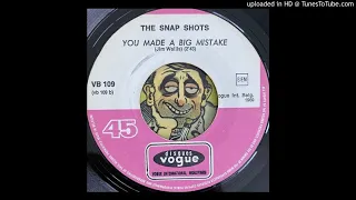 The Snap Shots - You Made a Big Mistake (Disques Vogue) 1968