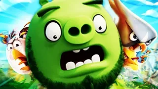 КИДАЕМ СОПЛИВЫЕ БОМБЫ ВМЕСТЕ с ЛЕОНАРДОМ! Злые птички против свиней в игре Angry Birds 2