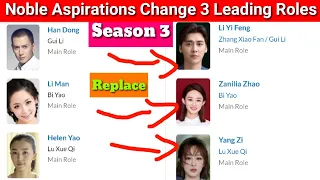 Noble Aspirations Season 3 Change Leading Roles 2020 || Noble Aspirations Season 3 Release Date 2020