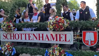 2023 Oktoberfest Opening Ceremony and Parade in Munich #oktoberfest2023 #germany #münchen