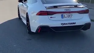 Audi RS7 Sportback & Mercedes AMG GT63 S Brutal Exhaust Sound And Launch Control