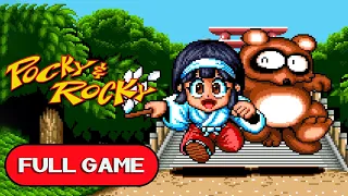 Pocky & Rocky - SNES Longplay