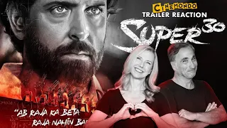 Super 30 Trailer Reaction! Hrithik Roshan!