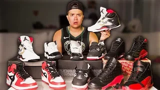 I Bought EVERY Pair Of Jordans From Wish App - Shoe Vlog