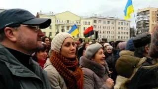 12 01 Евромайдно и Харьковская ПР у Ярослава Мудрого 1