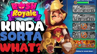 NOT WHAT I EXPECTED TO HAPPEN!! RUSH ROYALE