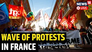 France Prepares For 5th Day Of Pension Reform Protest | France Protest Against Macron | News18 Live