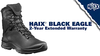 HAIX® Black Eagle 2-Year Warranty