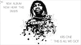 KRS ONE - THIS IS ALL WE GOT (PROD HELL MAF)