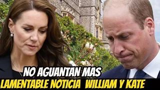 NO AGUANTAN MÁS! EL PRÍNCIPE WILLIAM y KATE MIDDLETON ESTAN SUFRIENDO HOY! REALEZA BRITÁNICA!