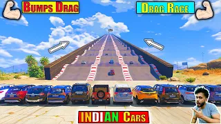 GTA 5 Indian Cars Vs Speed Bumps Drag Race Challenge GTA 5