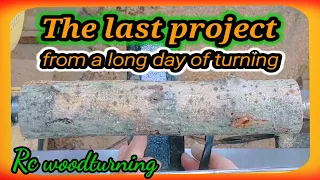 wood turning - The perfect project to end the day