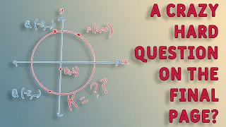 CRAZY Hard FINAL QUESTION on the Paper! GCSE Maths Hard Questions 2024