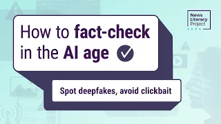 Webinar | How to fact-check in the AI age