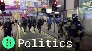 Dozens Arrested as Hong Kong Police Clash With Protesters