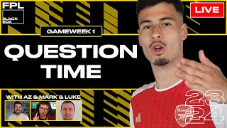 Question Time | Fantasy Premier League Tips 2023/24 | Pre Season