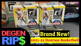 2021-22 Panini Donruss Basketball Blaster Box! Orange Laser Rated Rookies!