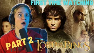 💍 LORD OF THE RINGS: THE FELLOWSHIP OF THE RING (2001) | FIRST TIME WATCHING | MOVIE REACTION 2 part