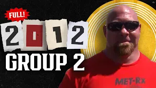 *FULL* 2012 World's Strongest Man | Group 2