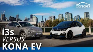 2019 BMW i3s v Hyundai Kona Electric Comparison Test | carsales